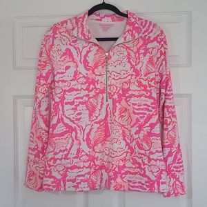 Lilly Pulitzer Women's Quarter Zip Pull Ov…